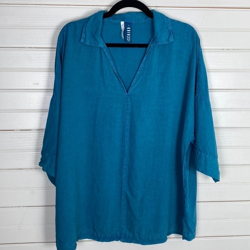 Ischiko Linen Blend Tunic Size 1 (US 6/8)